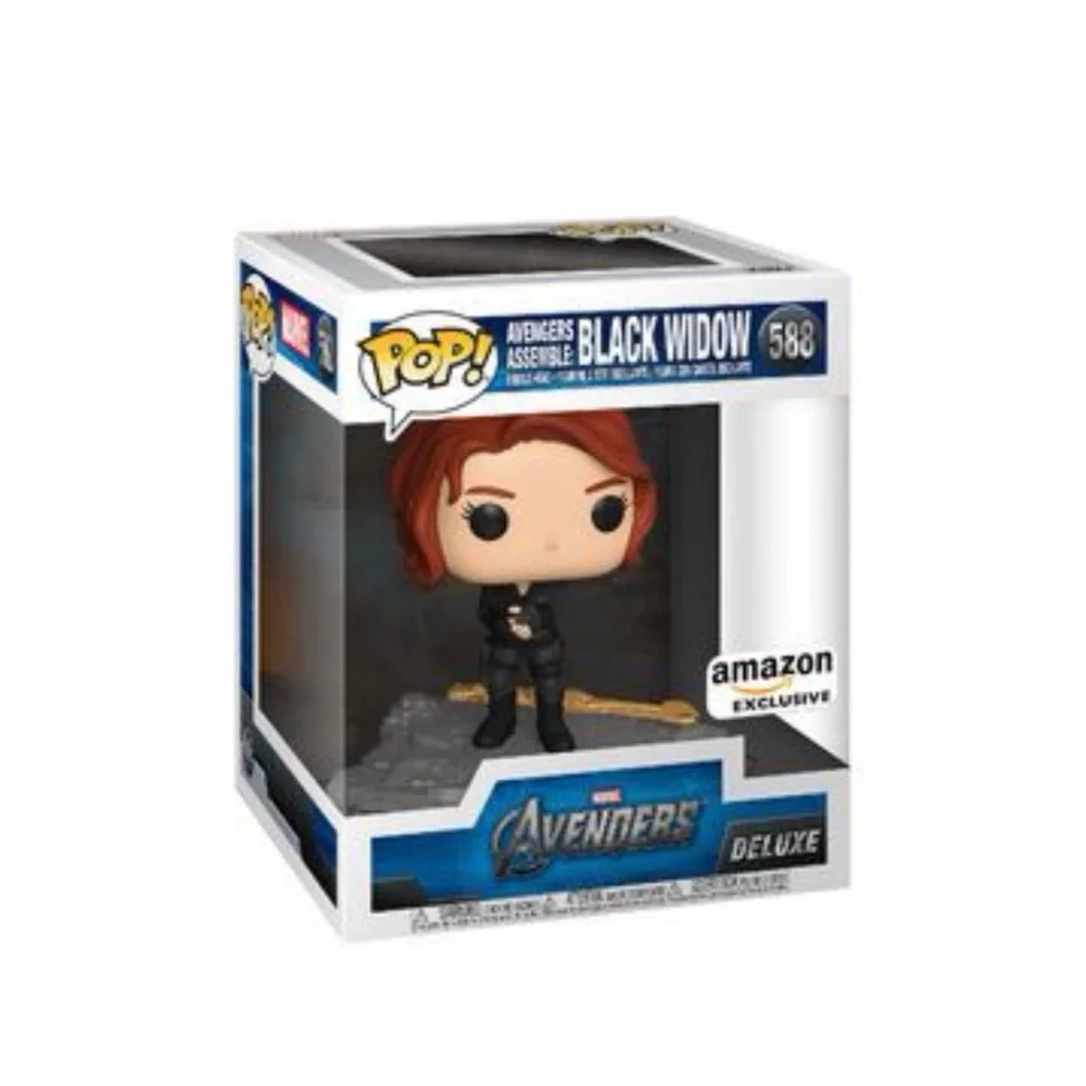 Funko Pop! Deluxe Marvel Avengers Black Widow #588